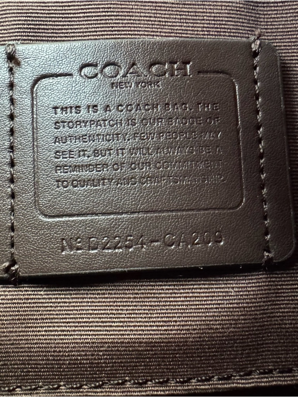 Coach Teri Shoulder Bag In Black - Picture 8 of 8